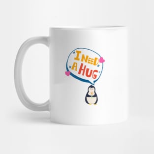 Penguin love card. I need a HUG card.  designed by Hyunah yi Sweet PaperDesignSol Mug